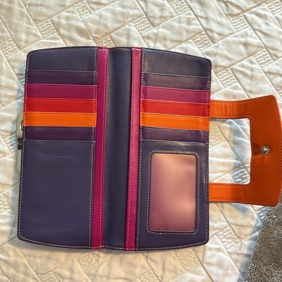 Purple Leather MyWalit Bifold - Picture 5 of 6